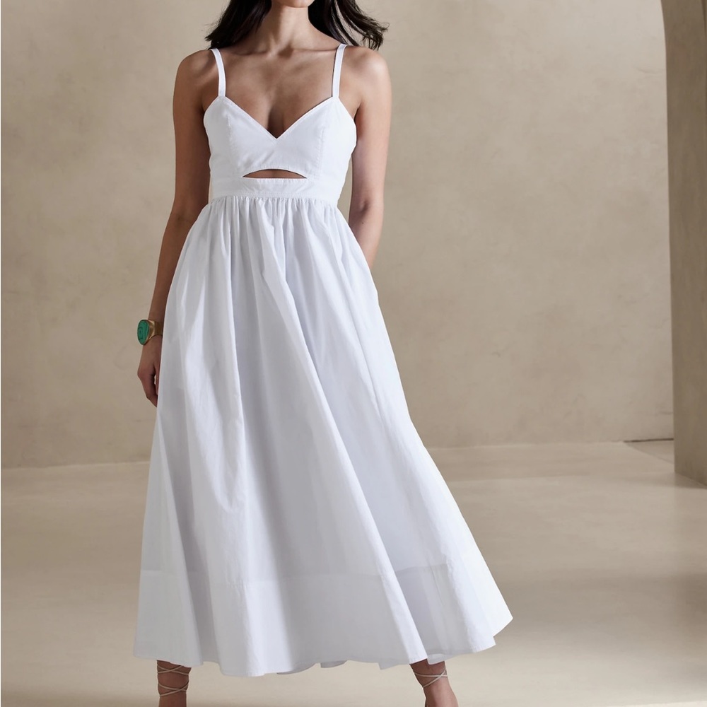 Banana Republic Isa Cotton Dress NWT